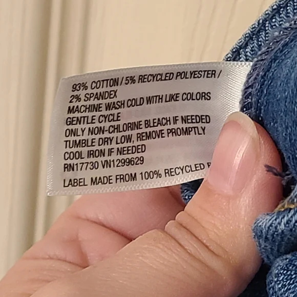 Ava & Viv Blue Denim Overalls - Picture 7 of 7